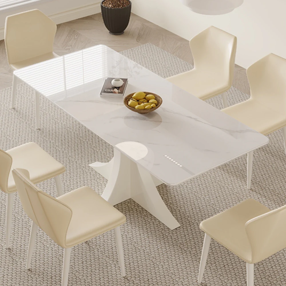 LUXORA DT1090 Minimalist Style 120-140-160-180cm Sintered Stone Dining Table - Image 2