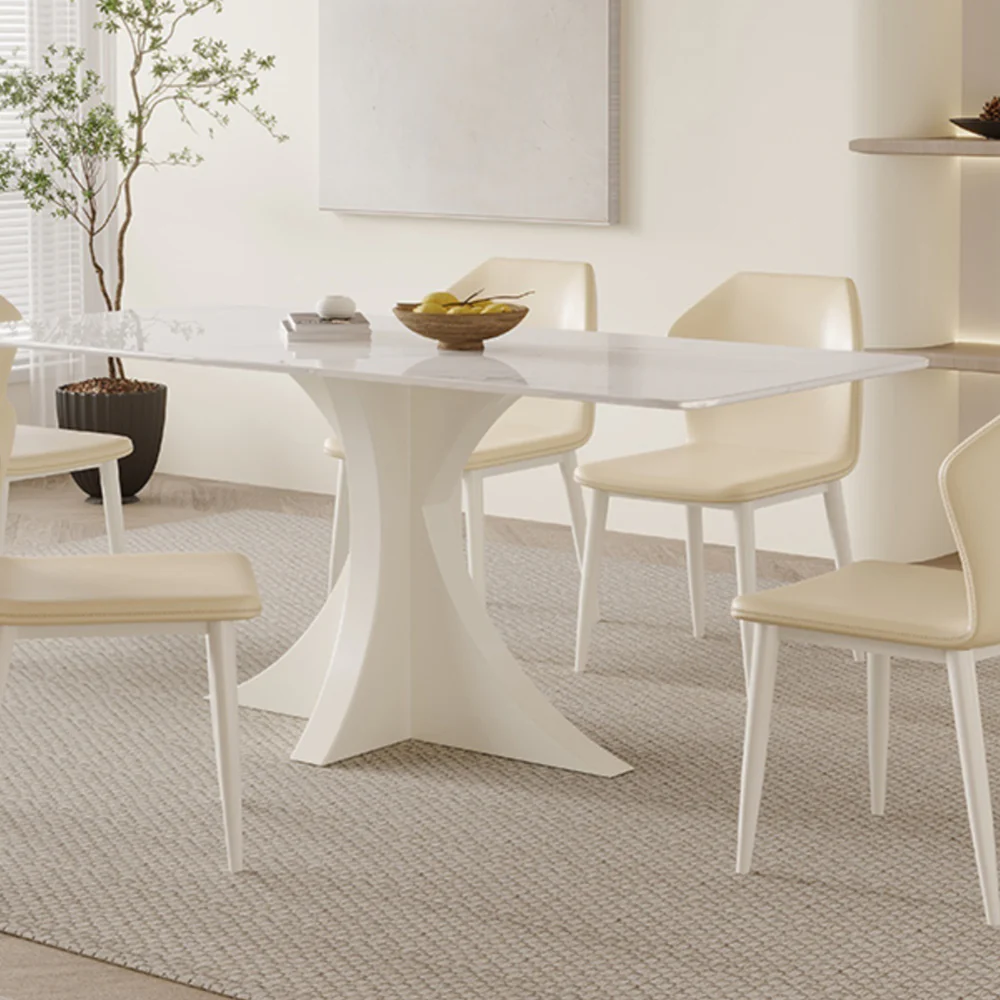 LUXORA DT1090 Minimalist Style 120-140-160-180cm Sintered Stone Dining Table - Image 3