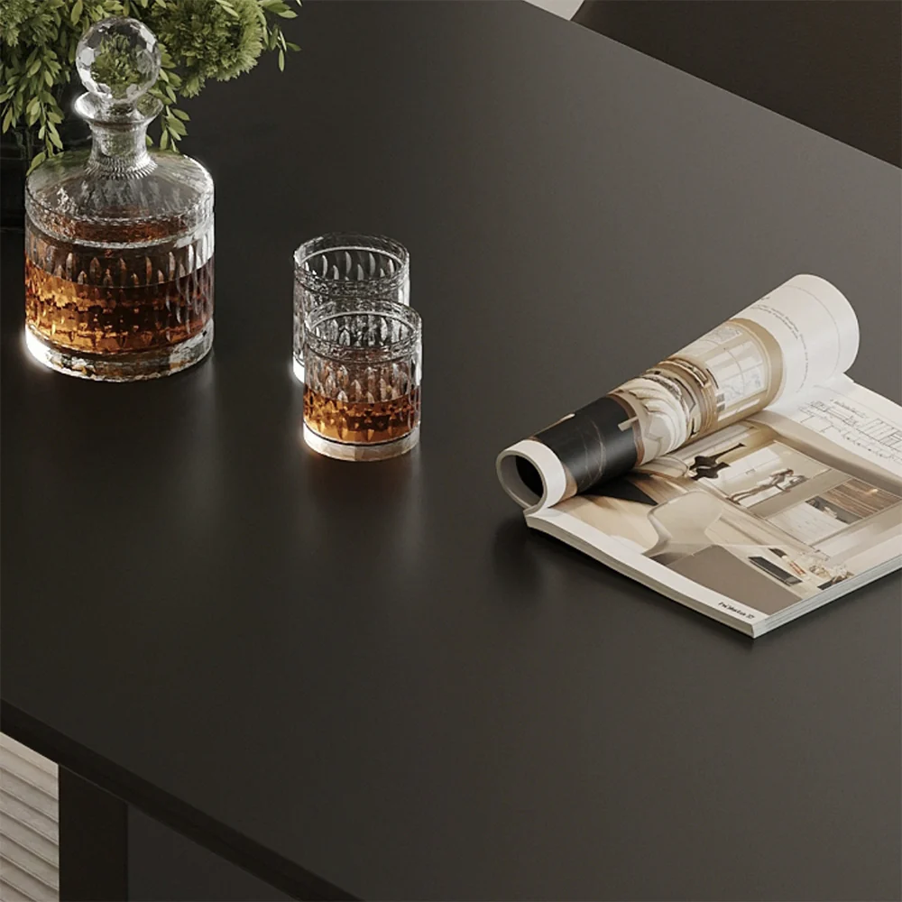 LIVARA DT1238 Minimalist Style 140-160-180cm Sintered Stone Dining Table - Image 4