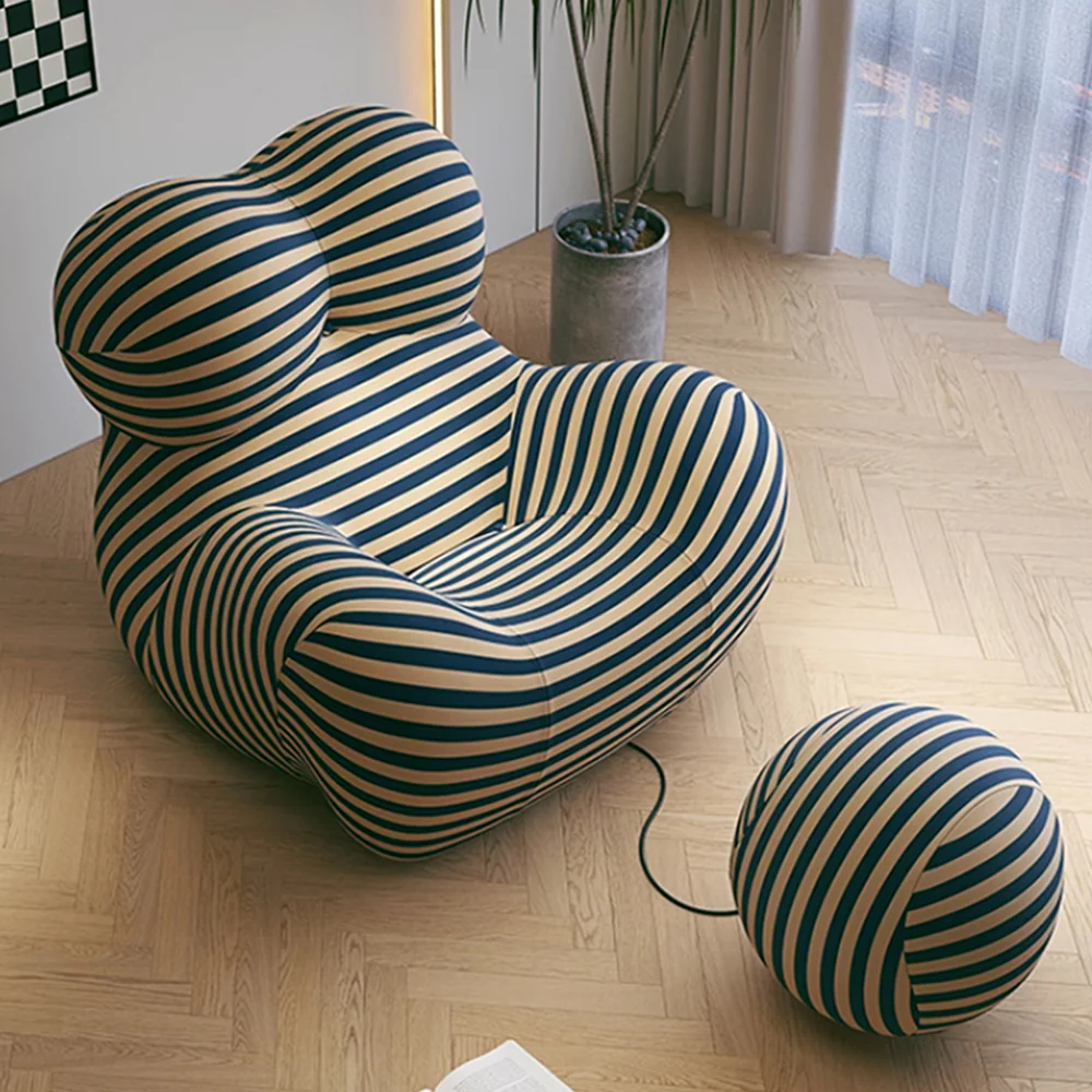 LIVARA EC1041 71/103/120cm Shaped Cotton Leisure Chair/Sofa Stretch Fabric - Image 2