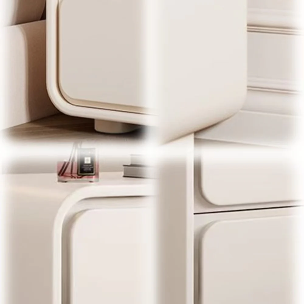 LIVARA NT1034 MDF Upholstered Bedside Table - Image 4