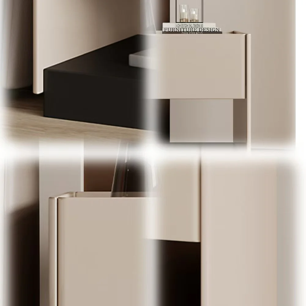 LIVARA NT1051 Baking Paint Finish Bedside Table - Image 5