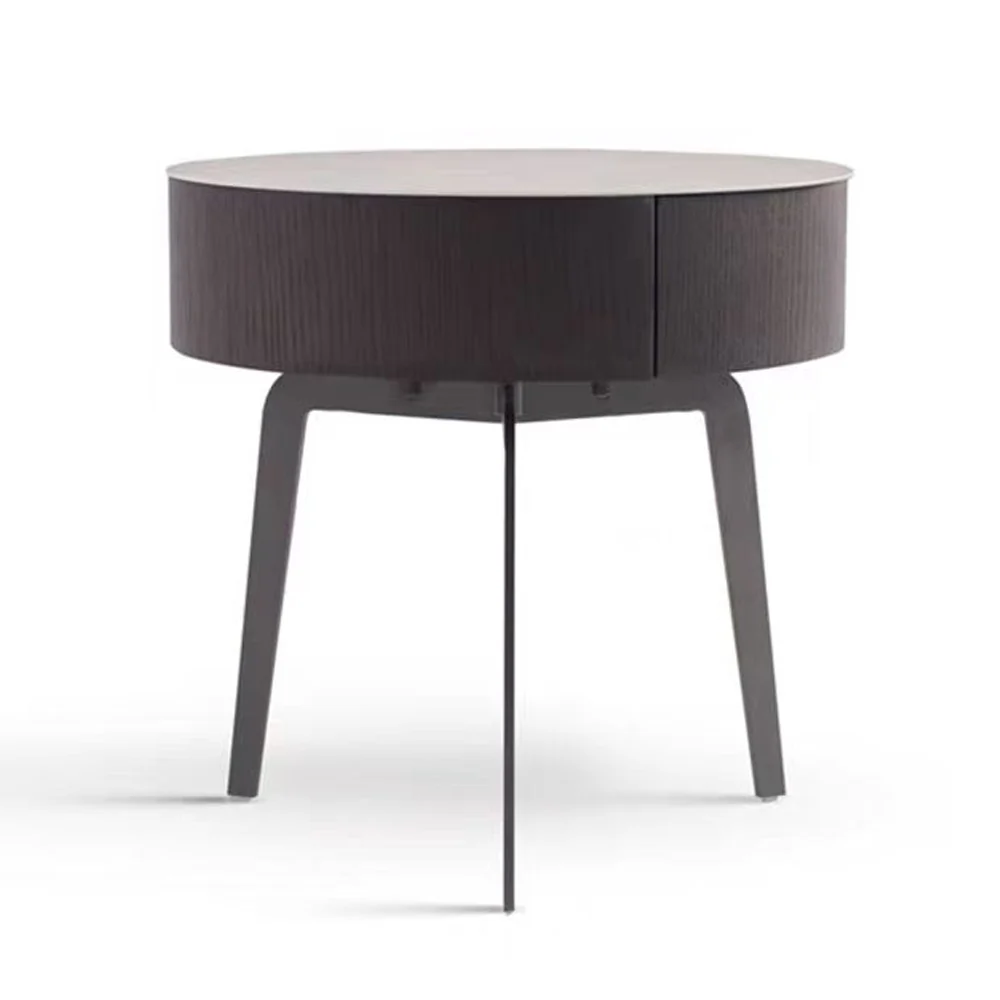 LIVARA NT1392 Eco-Friendly Board Solid Wood Drawer Hardware Base Bedside Table