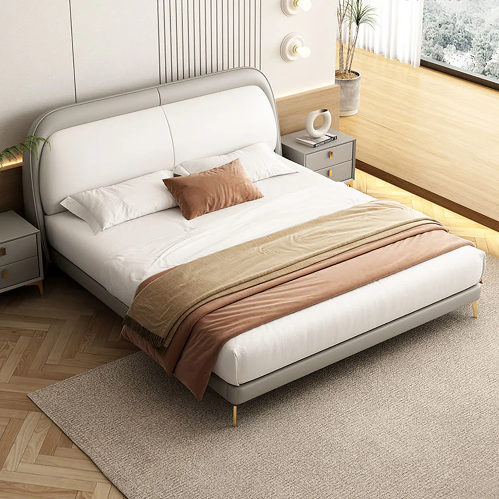 LUXORA B1410 150/180cm Solid Wood Frame Kids Bed-Artificial Leather - Image 2