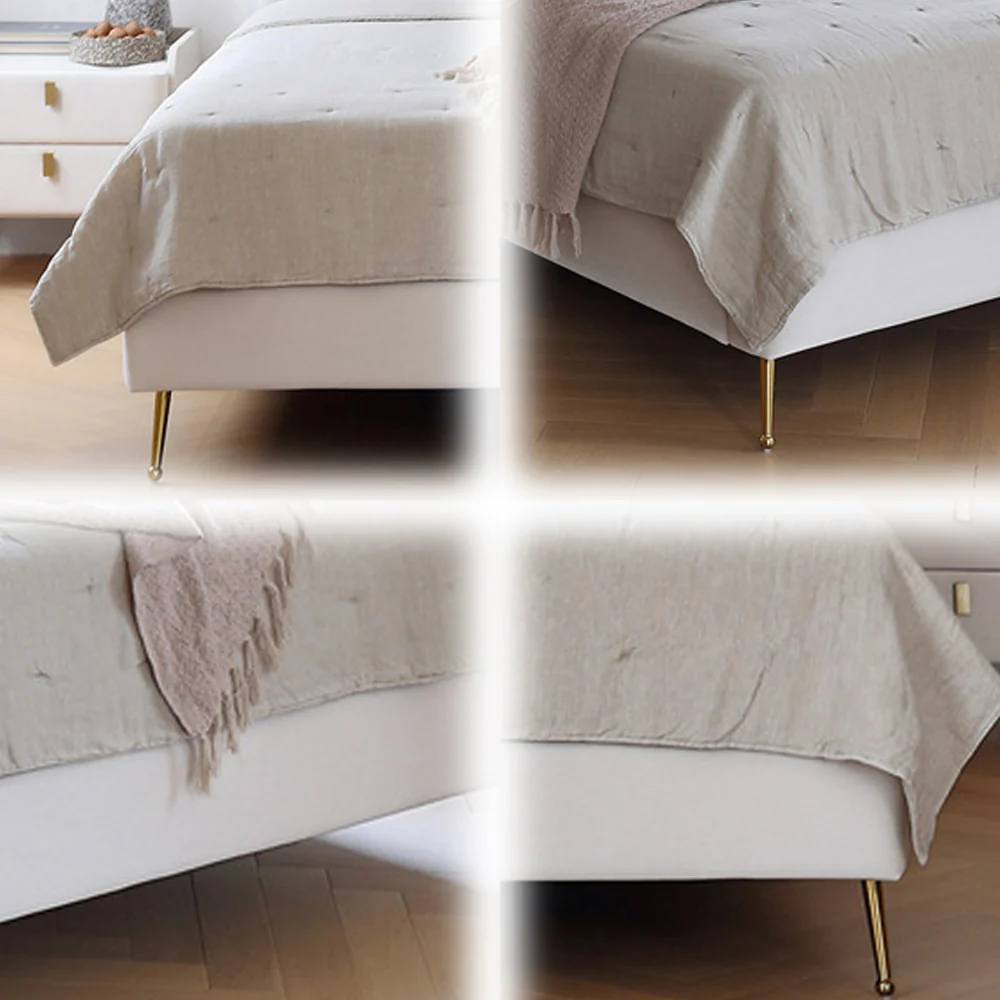 LUXORA CB1120 150/180cm Solid Wood Frame Kids Bed-White - Image 4