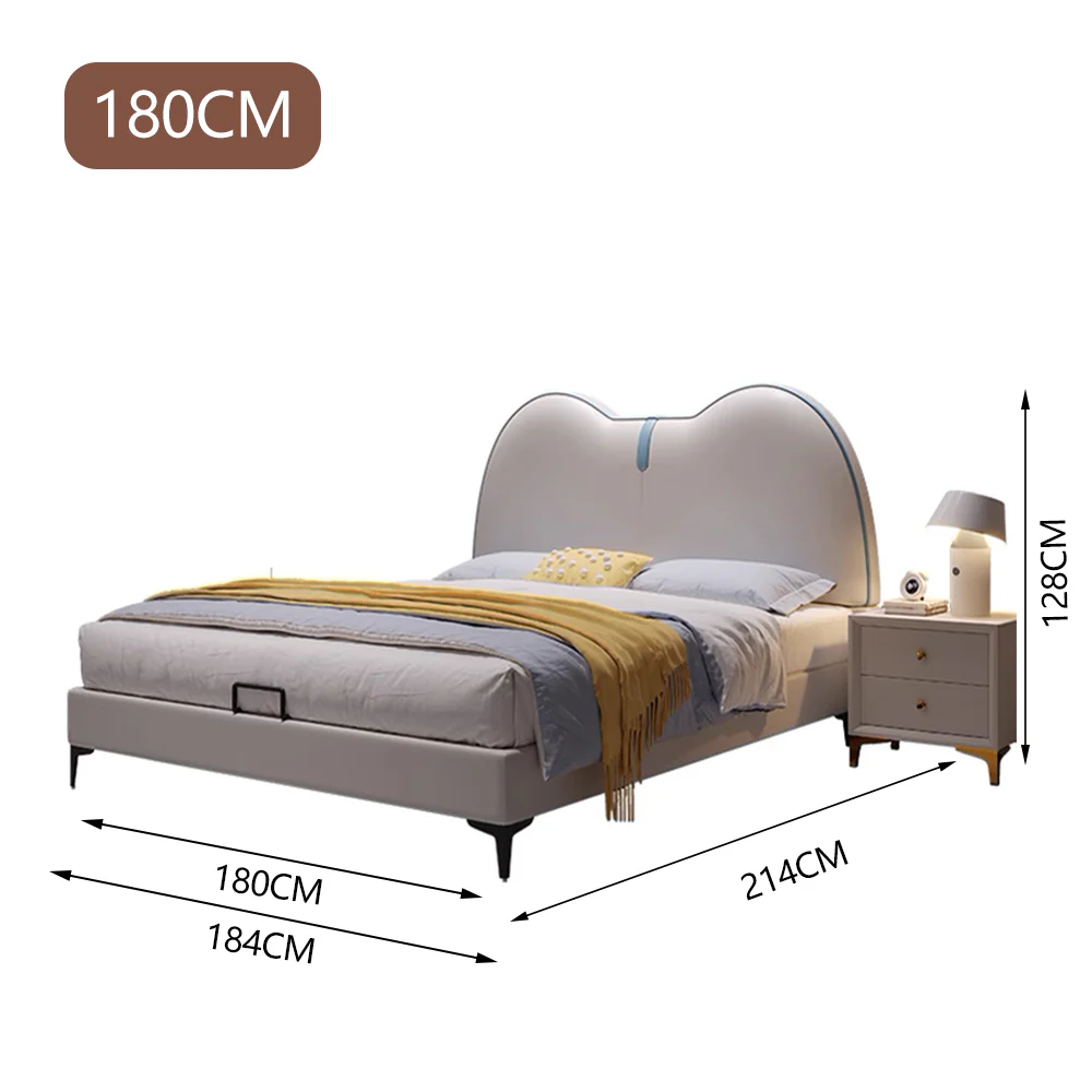 LUXORA CB1150 150/180cm Solid Wood Frame Kids Bed-Artificial Leather - Image 6