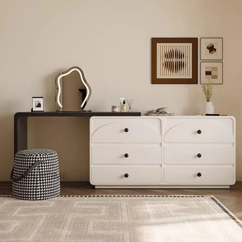LUXORA DR1044 120-140cm Expandable Design Eco-friendly board Dressing Table - Image 2