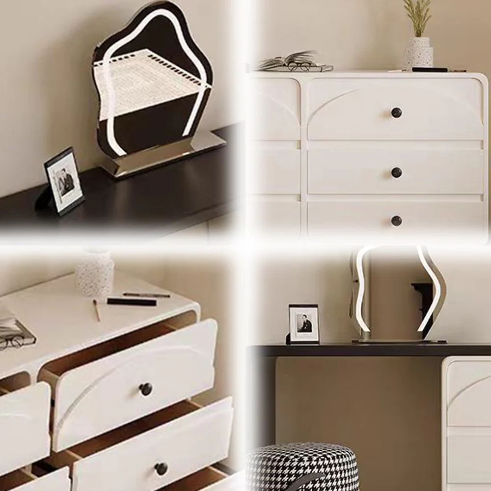 LUXORA DR1044 120-140cm Expandable Design Eco-friendly board Dressing Table - Image 4
