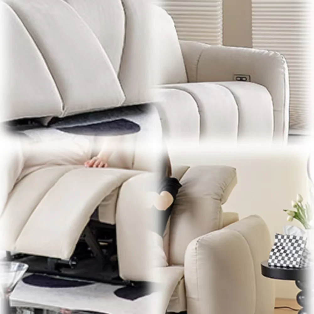 LUXORA FC1011 Pine Wood Frame Sofa - High-Tech Fabric - Image 5