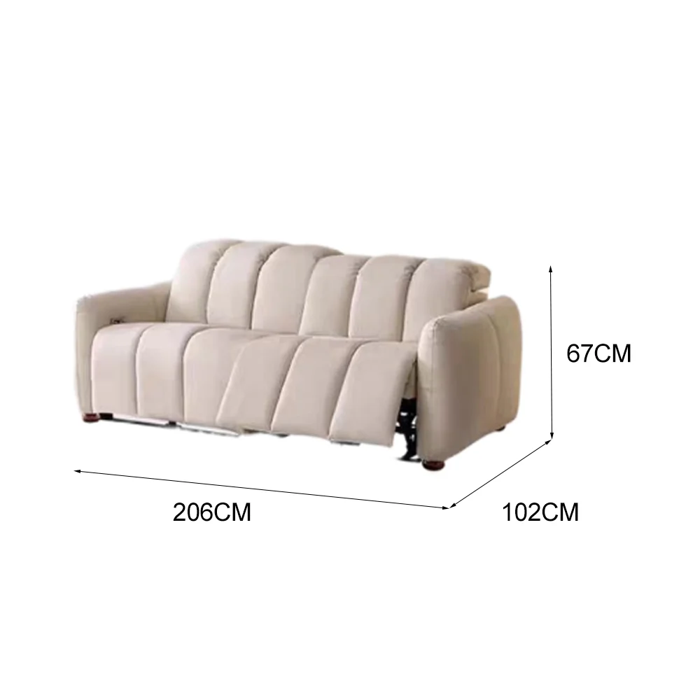 LUXORA FC1011 Pine Wood Frame Sofa - High-Tech Fabric - Image 6