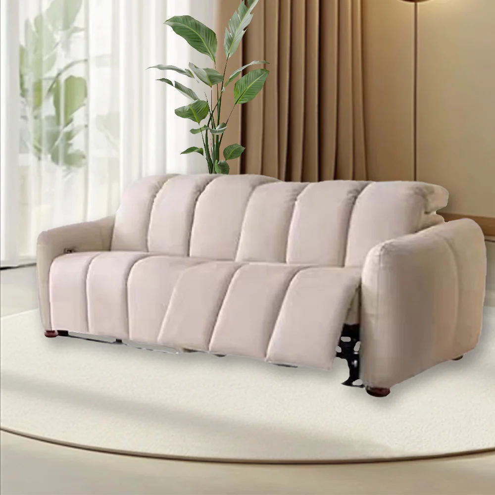 LUXORA FC1011 Pine Wood Frame Sofa - High-Tech Fabric - Image 8