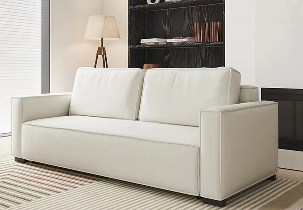 LUXORA FC1042 Plush Cotton Filling Steel Sofa Bed / Sofa - Image 2