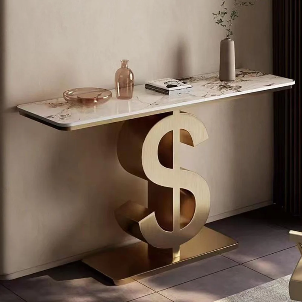 LUXORA CC1028 120/150cm Length Console Table Sintered Stone Countertop - Image 2
