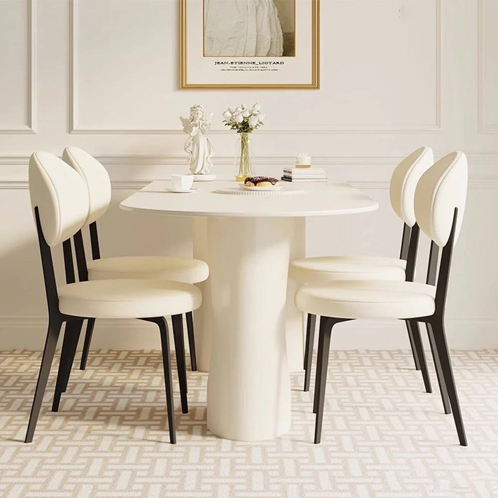 LUXORA DT1104 140/160/180cm Length Sintered Stone Tabletop Dining Table Minimalist Style - Image 3
