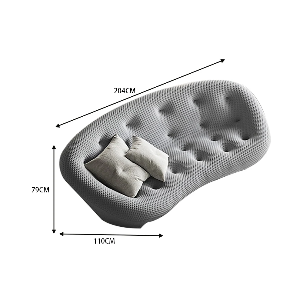 LUXORA S1176 170/204CM Heterosexual Modern Style Imported Pine Frame Sofa - Image 6