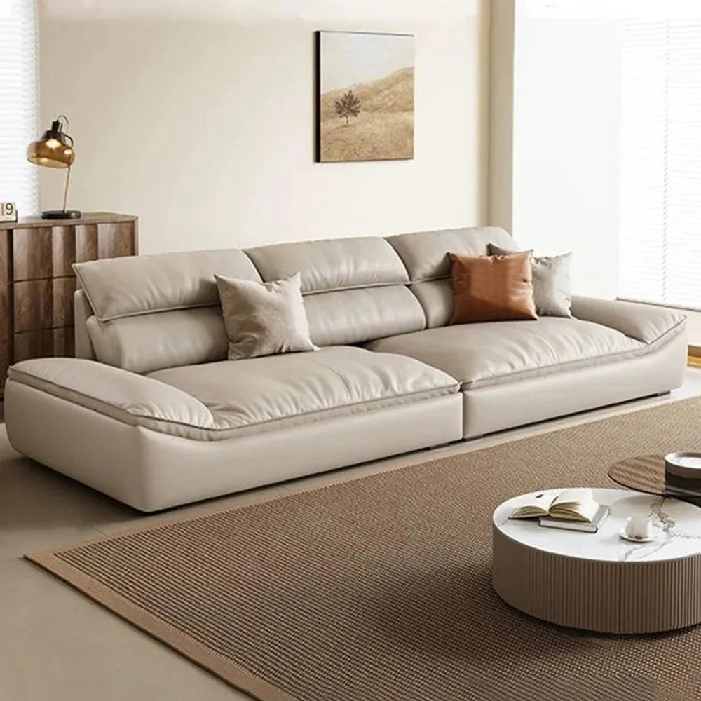 LUXORA S1220 180/220cm Length Tech Fabric Sofa Movable Backrest - Image 2