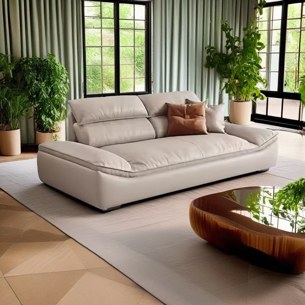 LUXORA S1220 180/220cm Length Tech Fabric Sofa Movable Backrest - Image 5