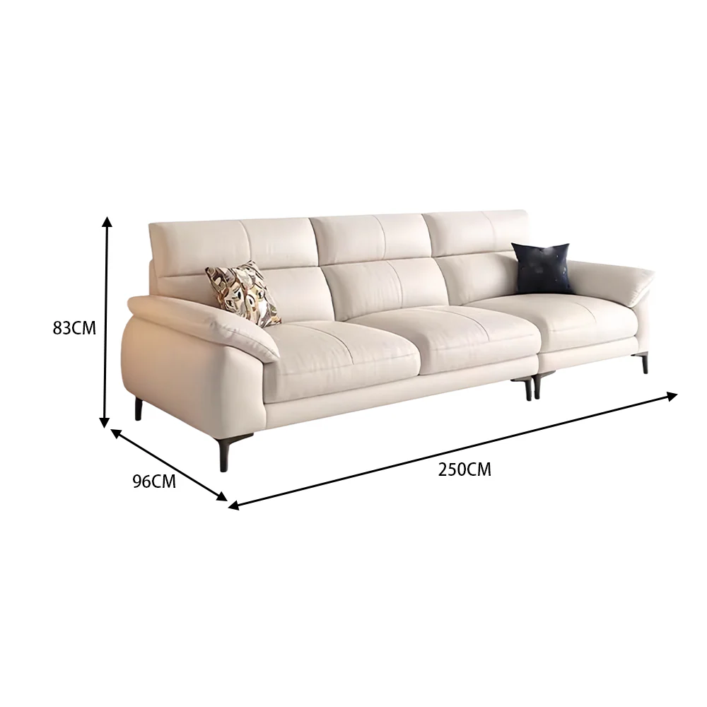 LUXORA S1451 250CM Modern Minimalist Style Imported Pine Frame Sofa - Image 5