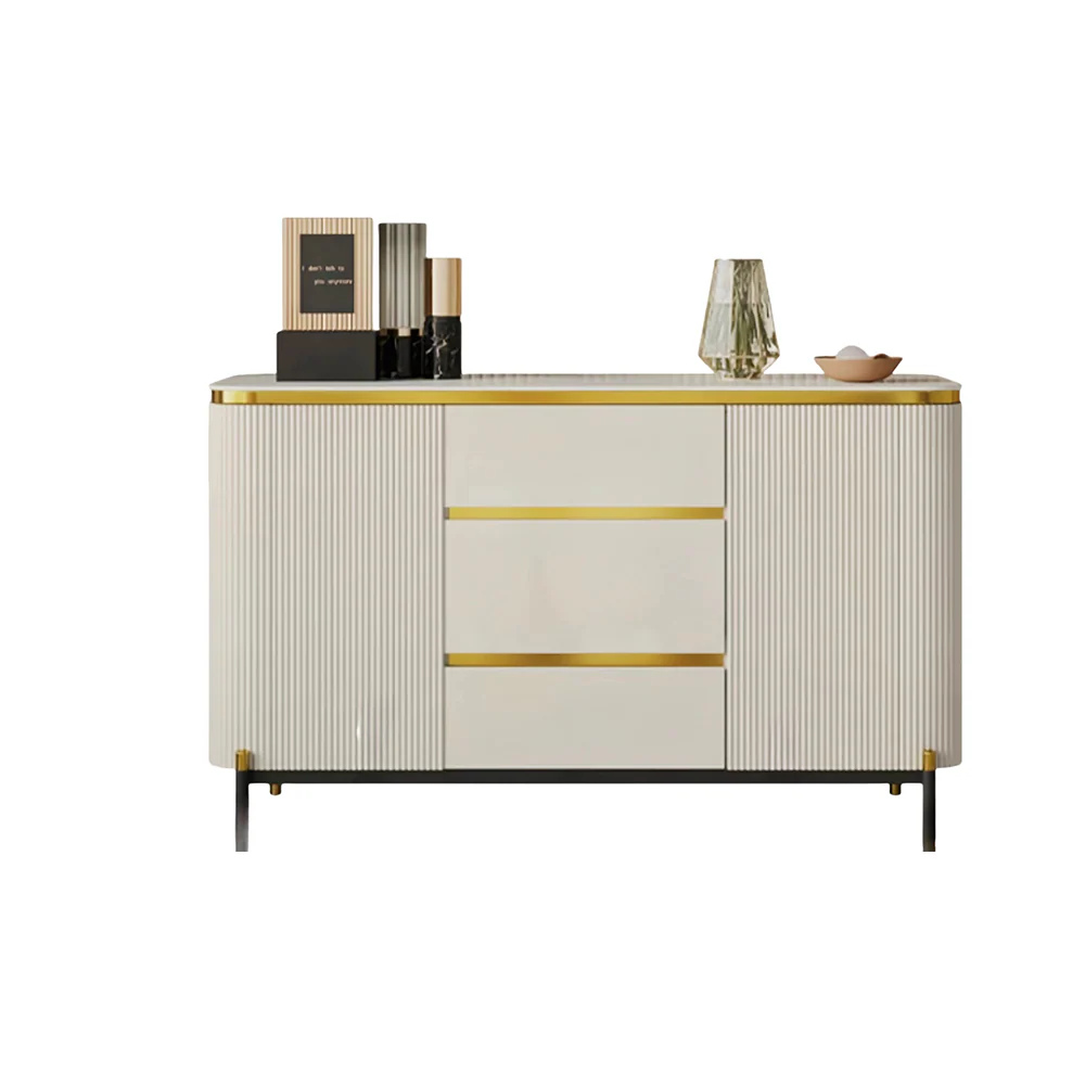 LUXORA SC1004 120/150CM Modern Simple Rock Slab Countertop Dining Sideboard