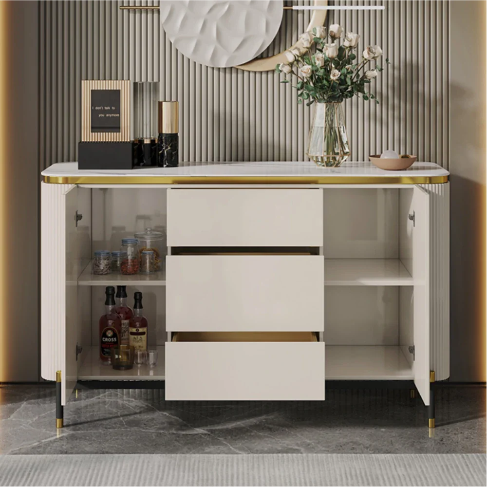 LUXORA SC1004 120/150CM Modern Simple Rock Slab Countertop Dining Sideboard - Image 4