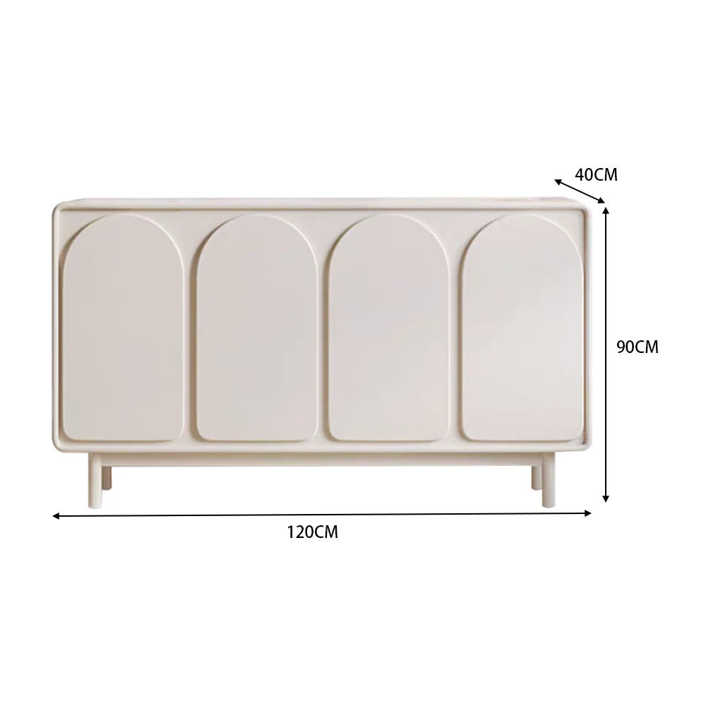 LUXORA SC1019 80/120/150CM Modern Simple Rock Slab Countertop Dining Sideboard - Image 6