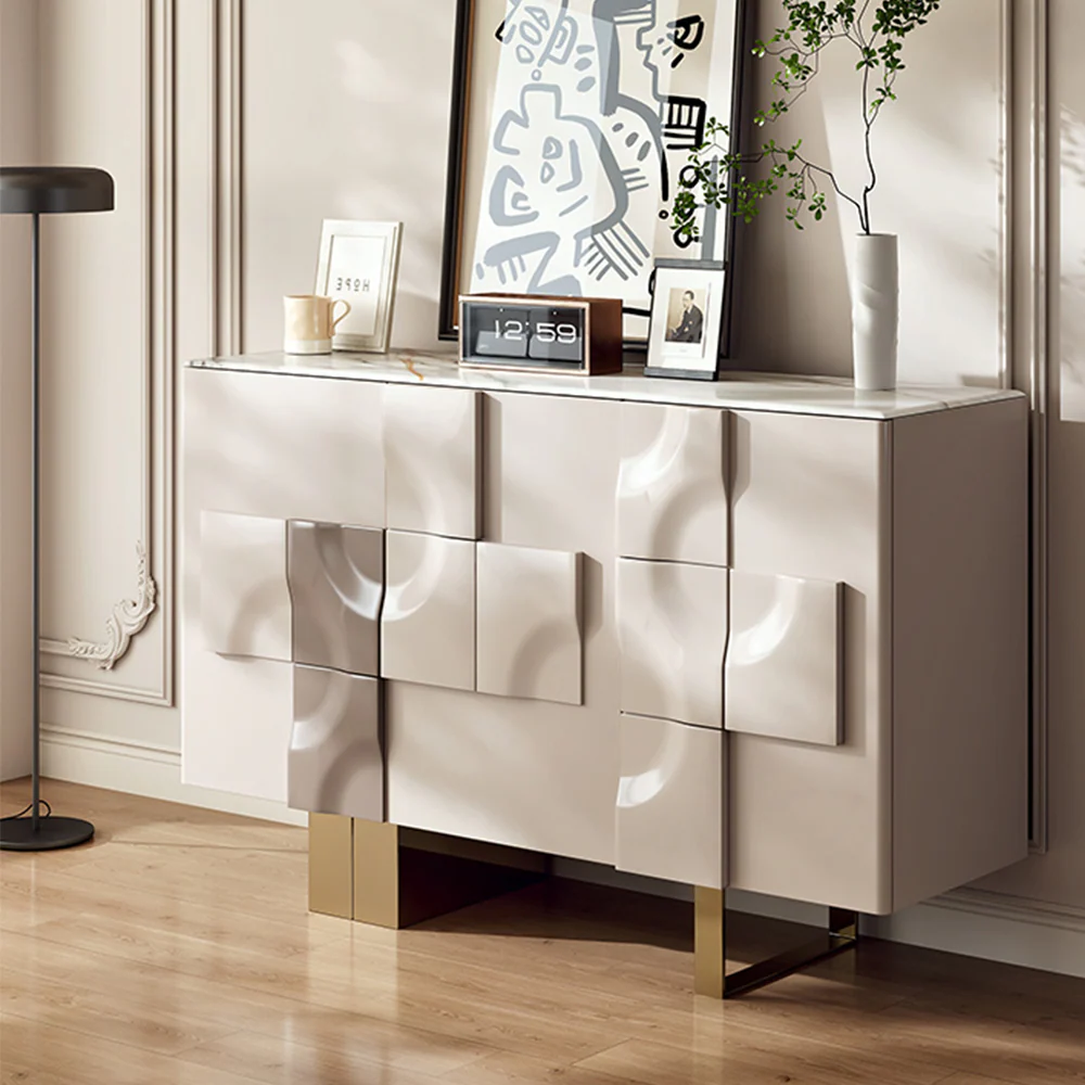 LUXORA SC1023 140/160CM  Light Luxury Stone Countertop Sideboard - Image 3