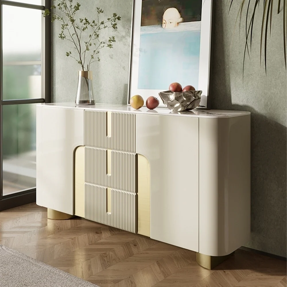 LUXORA SC1027 150CM Modern Minimalist Rock Slab Countertop Dining Sideboard - Image 3