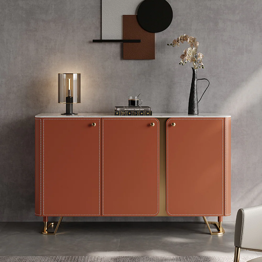 LUXORA SC1036 150CM Light Luxury Rock Slab Countertop Sideboard - Image 2