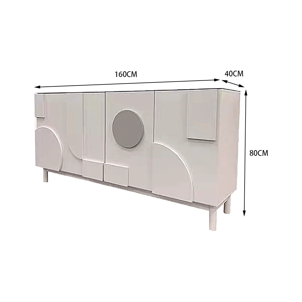 LUXORA SC1038 140/160CM Light Luxury Ultra-Crystal Countertop Dining Sideboard - Image 5