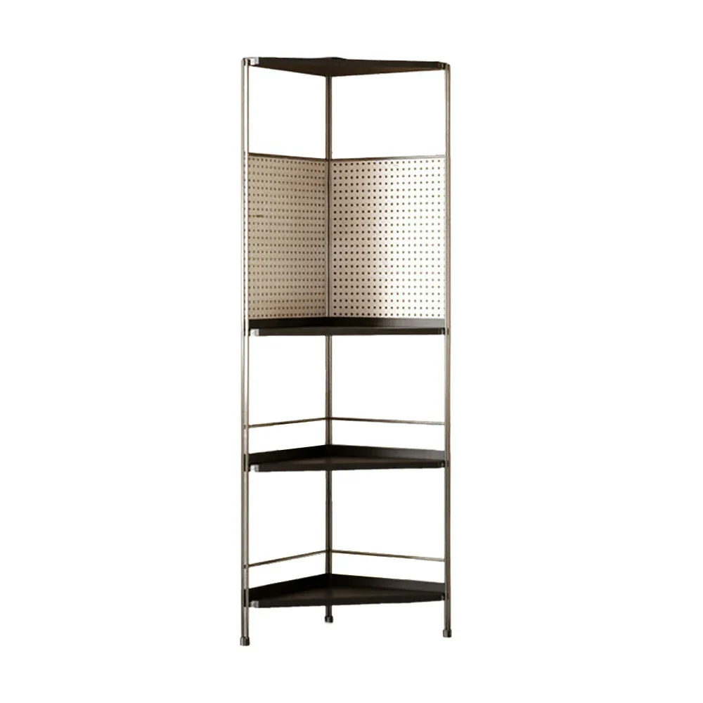 LIVARA 1120B Solid Wood Corner Storage Rack – Five-Tier Bookshelf, Eco-friendly Rubberwood, Compact Design - Image 11