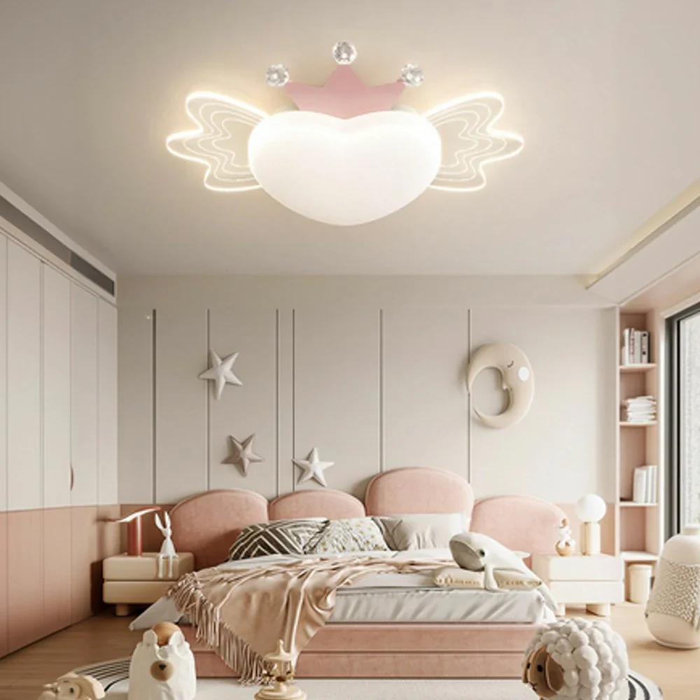 LIVARA 40W Ceiling Light with 360° Full-Spectrum Eye-Comfort LED, Eco-Friendly PE & Iron Frame, Three-Color Dimming - Image 4
