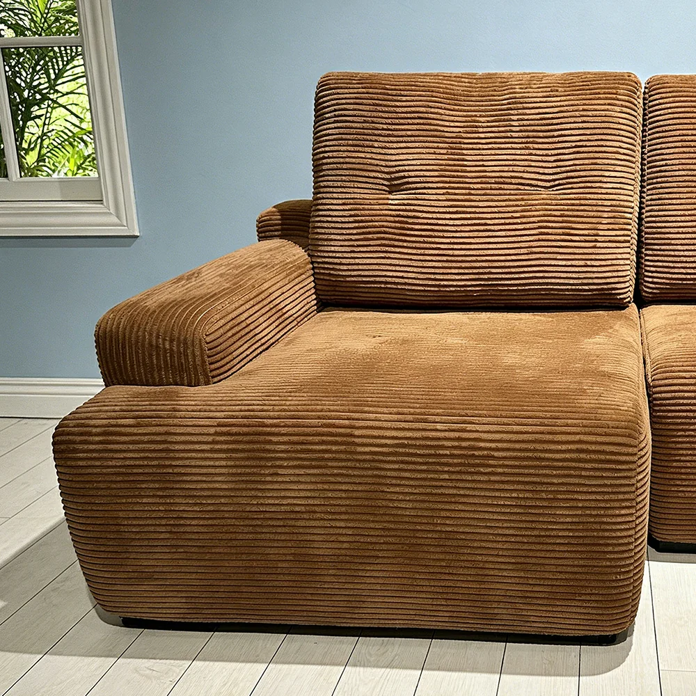LIVARA B317B Single Arm Sofa Compressible Packaging Quick Rebound Cushion High Density Foam Core Space Saving Design - Image 2