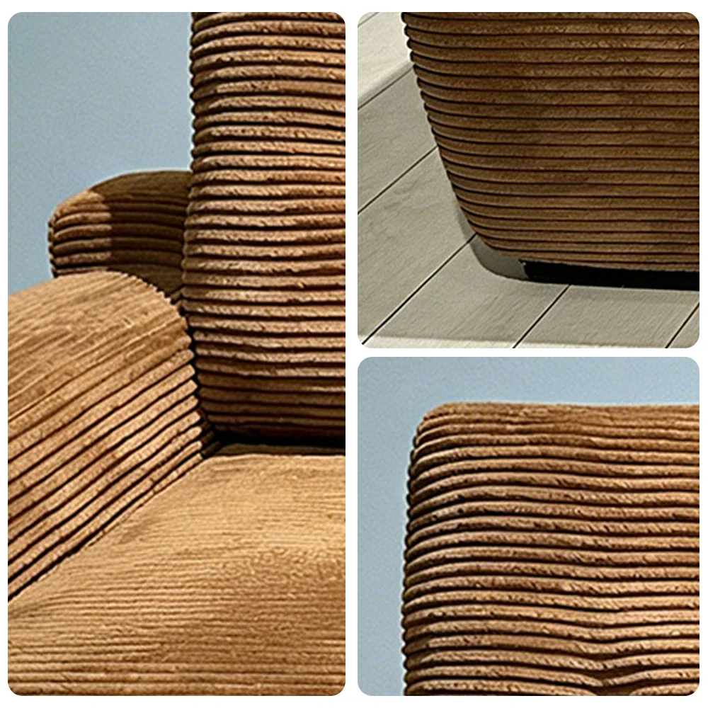 LIVARA B317B Single Arm Sofa Compressible Packaging Quick Rebound Cushion High Density Foam Core Space Saving Design - Image 3