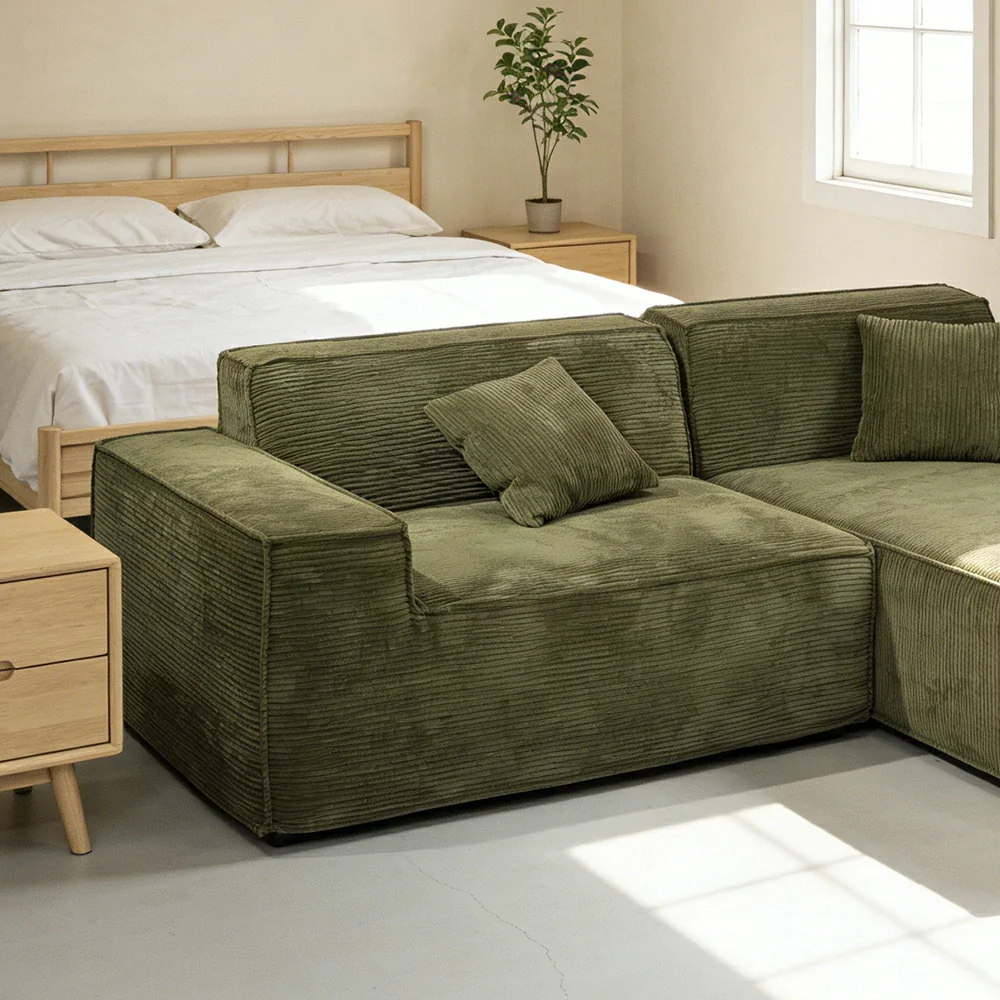 LIVARA B310B Sofa Compressible Packaging Quick Rebound Cushion High Density Foam Core Space Saving Design - Image 4