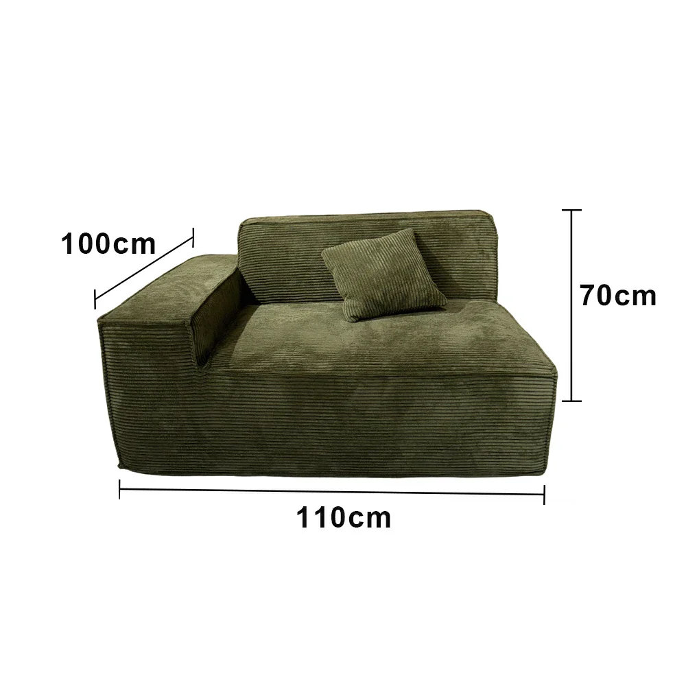LIVARA B310B Sofa Compressible Packaging Quick Rebound Cushion High Density Foam Core Space Saving Design - Image 5