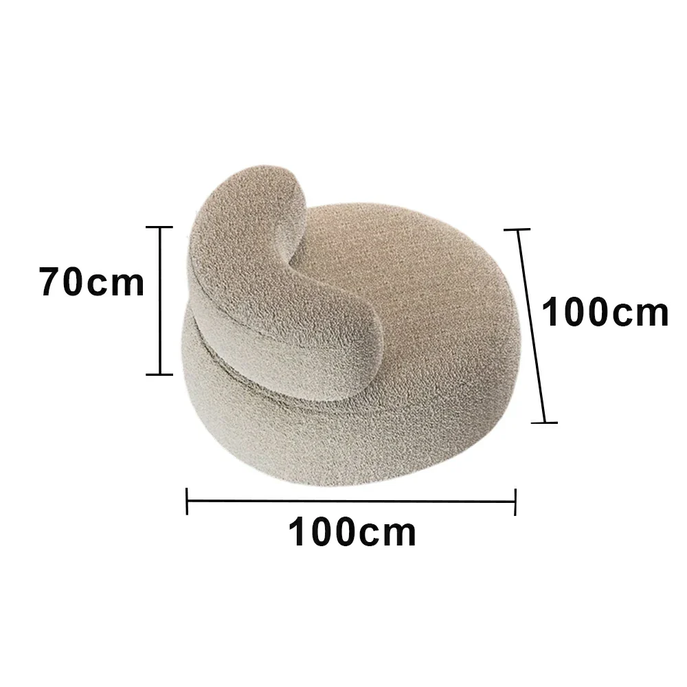 LIVARA B009A 80/100cm Sofa Compressible Packaging Quick Rebound Cushion High Density Foam Core Space Saving Design - Image 6