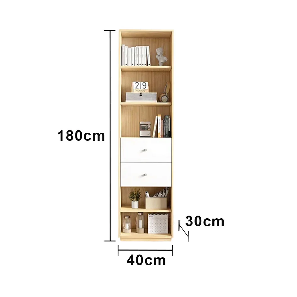 LIVARA 3-Drawer Cabinet - Solid Wood Construction with Tiered Display Shelves, Concealed Storage & Smooth-Close Hardware - Image 5