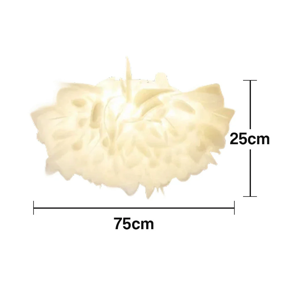 LIVARA 36W LED Ceiling Light Three-Color Dimmable Modern Petal Design Decorative Lamp for Living Room and Bedroom - Image 5