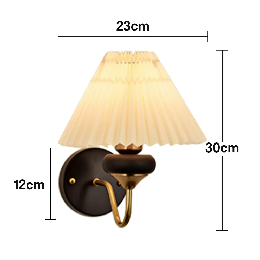 LIVARA Magic Bean LED Wall Lamp 12W Three-Color Dimmable Modern Decorative Fabric Light - Image 5