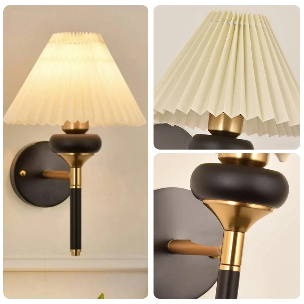LIVARA 12W Three-Color Dimmable LED Wall Lamp Magic Bean Modern Decorative Fabric Light - Image 3