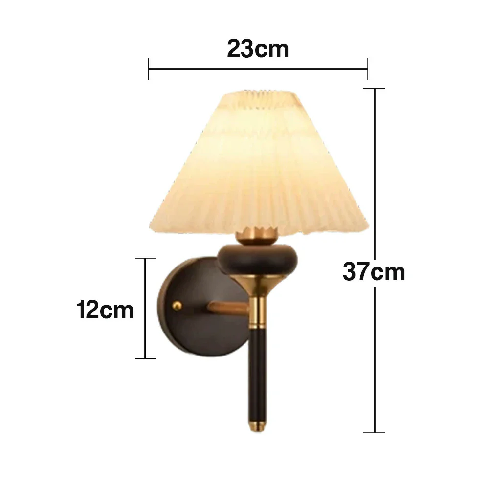 LIVARA 12W Three-Color Dimmable LED Wall Lamp Magic Bean Modern Decorative Fabric Light - Image 5