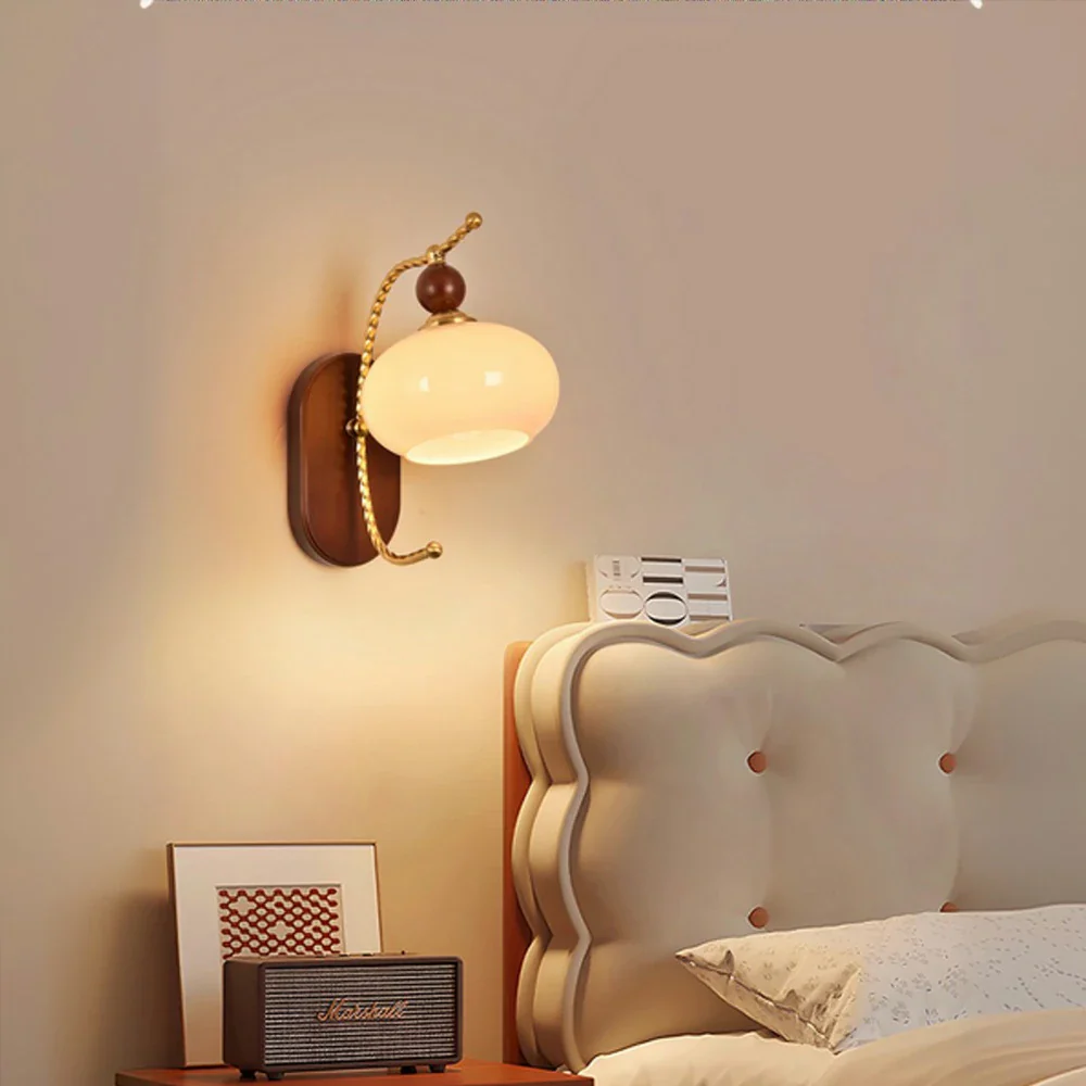 LIVARA 12W Cream Puff LED Wall Lamp Three-Color Dimmable Eye-Protection Light Modern Decorative Design - Image 2
