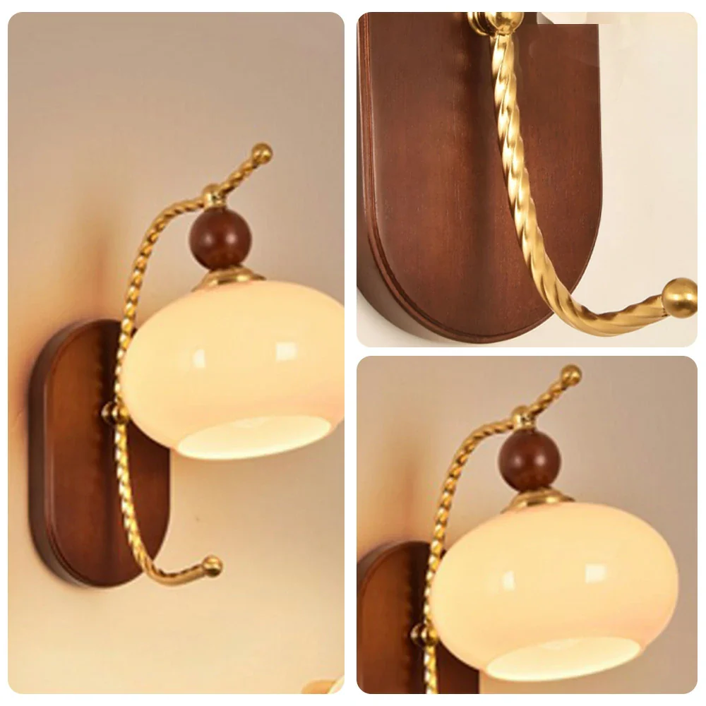 LIVARA 12W Cream Puff LED Wall Lamp Three-Color Dimmable Eye-Protection Light Modern Decorative Design - Image 3
