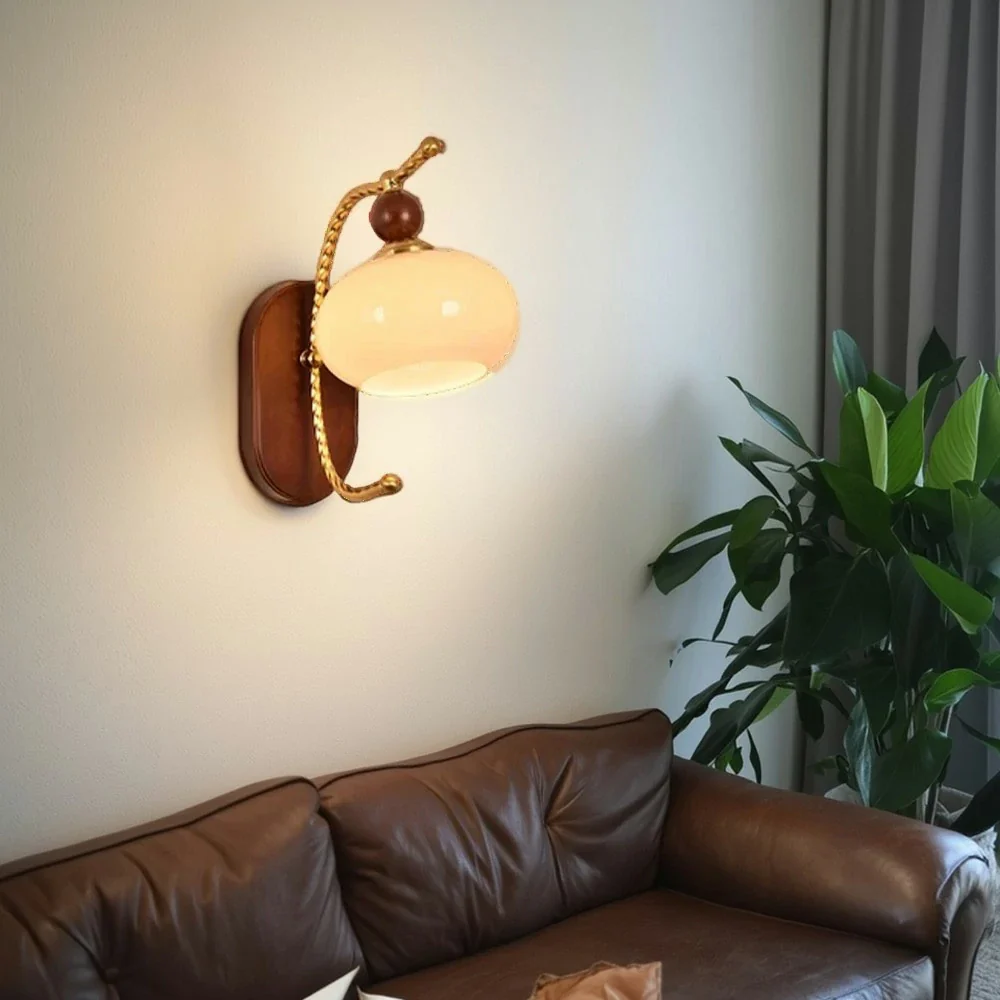 LIVARA 12W Cream Puff LED Wall Lamp Three-Color Dimmable Eye-Protection Light Modern Decorative Design - Image 4