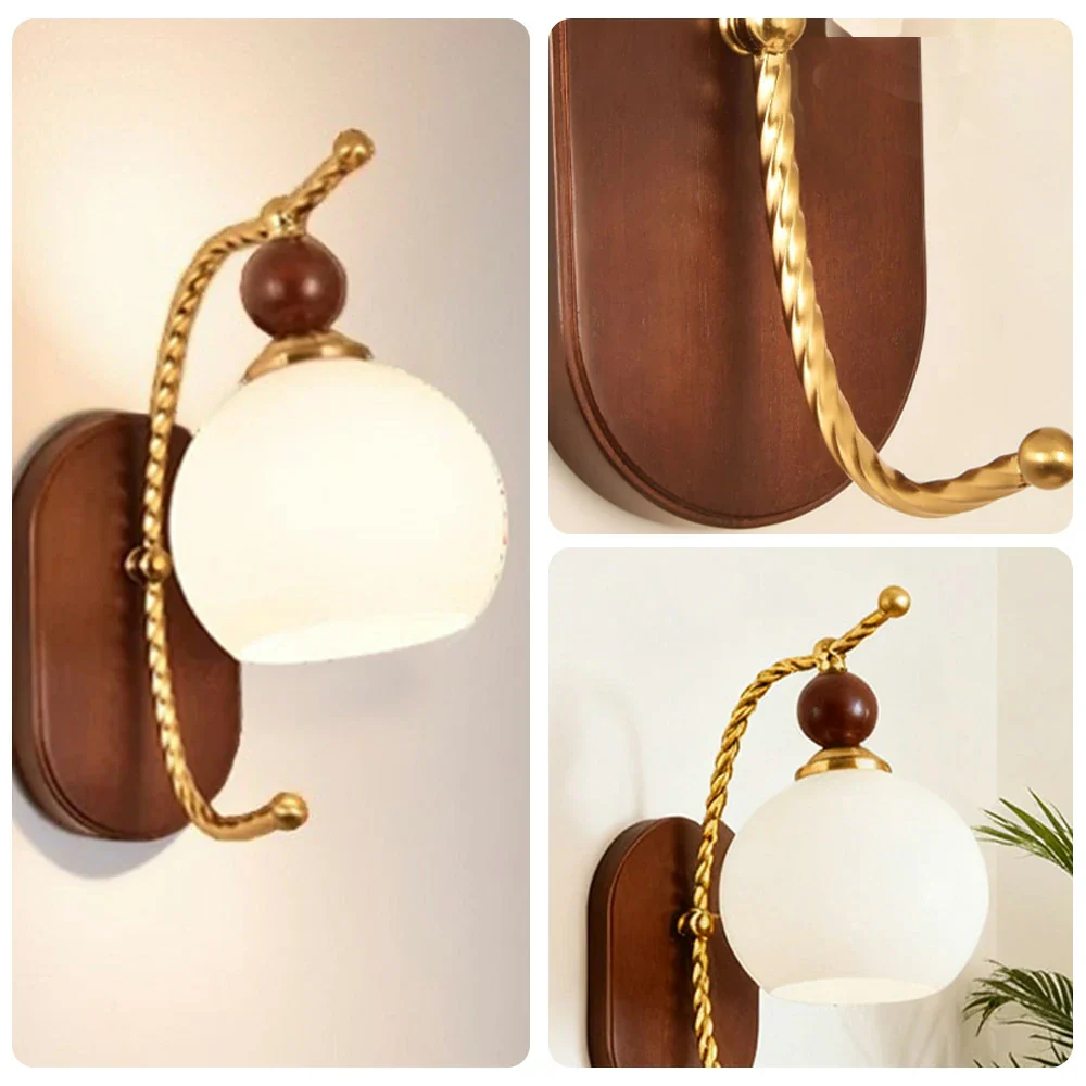 LIVARA 12W White Jade LED Wall Lamp Three-Color Dimmable Eye-Protection Light Modern Decorative Design - Image 3