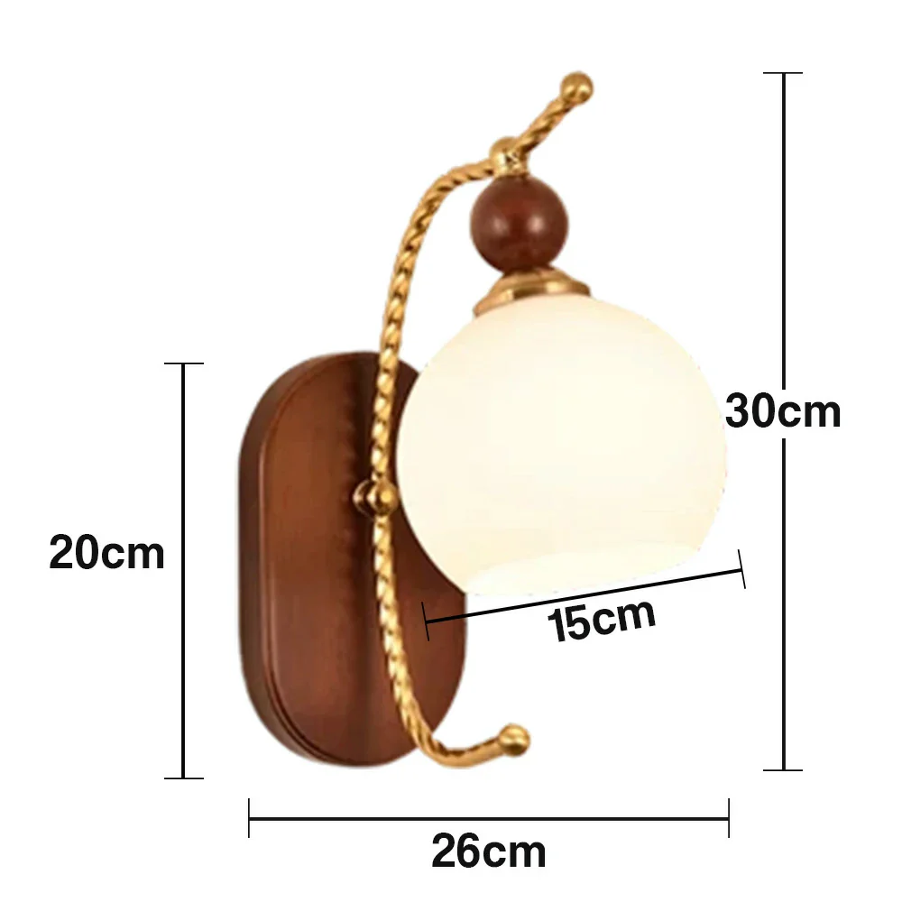 LIVARA 12W White Jade LED Wall Lamp Three-Color Dimmable Eye-Protection Light Modern Decorative Design - Image 5