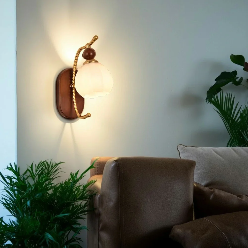 LIVARA 12W Watermelon LED Wall Lamp Three-Color Dimmable Eye-Protection Light Modern Decorative Design - Image 4