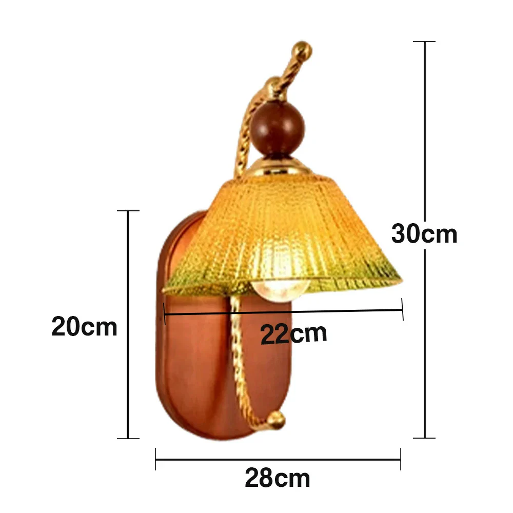 LIVARA 12W Amber Gradient Green LED Wall Lamp Three-Color Dimmable Eye-Protection Light Modern Decorative Design - Image 5