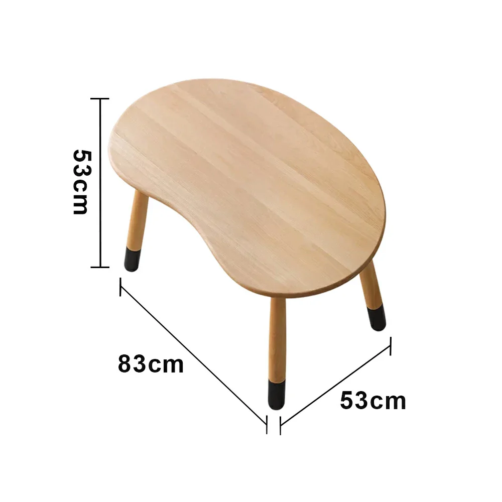 LIVARA Kids Adjustable Table, Four-Level Height Design, Solid Wood Construction, Thick Sturdy Tabletop with Rounded Edges - Image 5