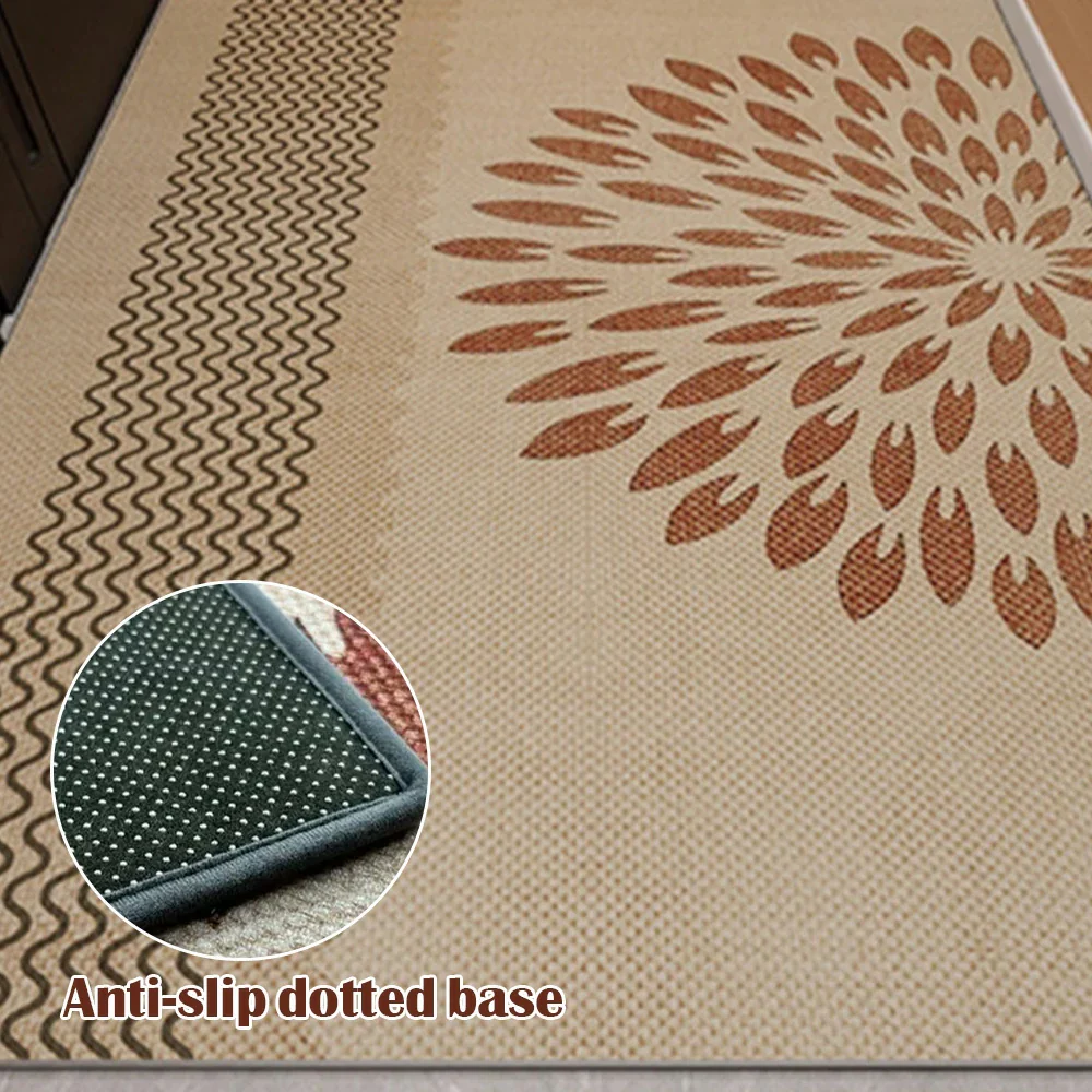 LIVARA Floor Rugs 160/200cm Non-Fraying, Customizable, High-Density Weave, Stain-Resistant, Anti-Slip Backing - Image 3